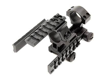 AR-15 Carry Handel Mount w/ Integral Tact Rings