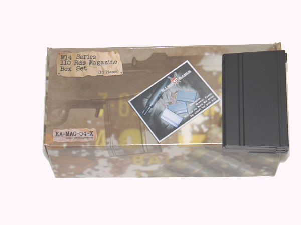 King Arms M14 110rd Magazines (10 pc Box Set)