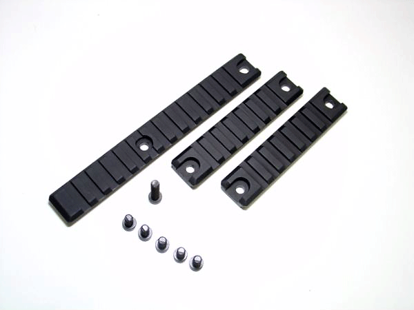 Picatinny Rails for G36 (Sht Rail x 2, Lng Rail x 1)