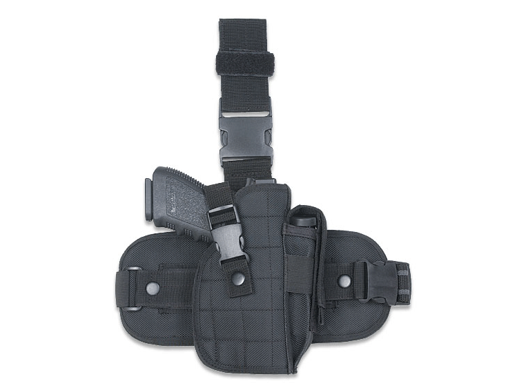 Deluxe Non-Slip Leg Holster (BK)