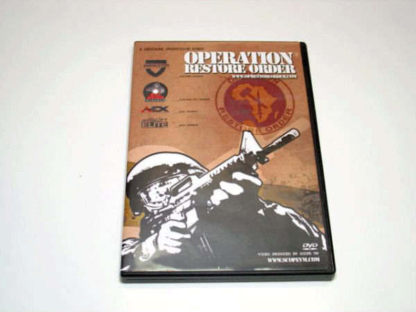 Operation Restore Order DVD